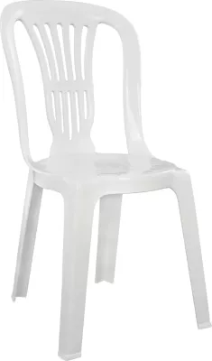 Karrige plastike Vienna e bardhë 303002010 44x50x87 cm