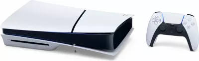Konsolë Sony PlayStation 5 Slim, 1TB, e zezë dhe e bardhë