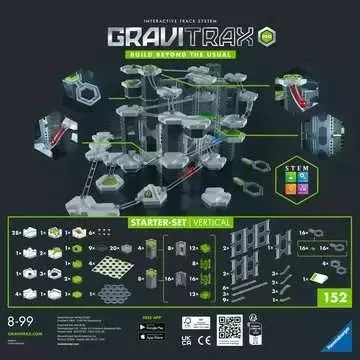 Set garë me rruza Ravensburger GraviTrax PRO Starter-Set Vertical, shumëngjyrësh