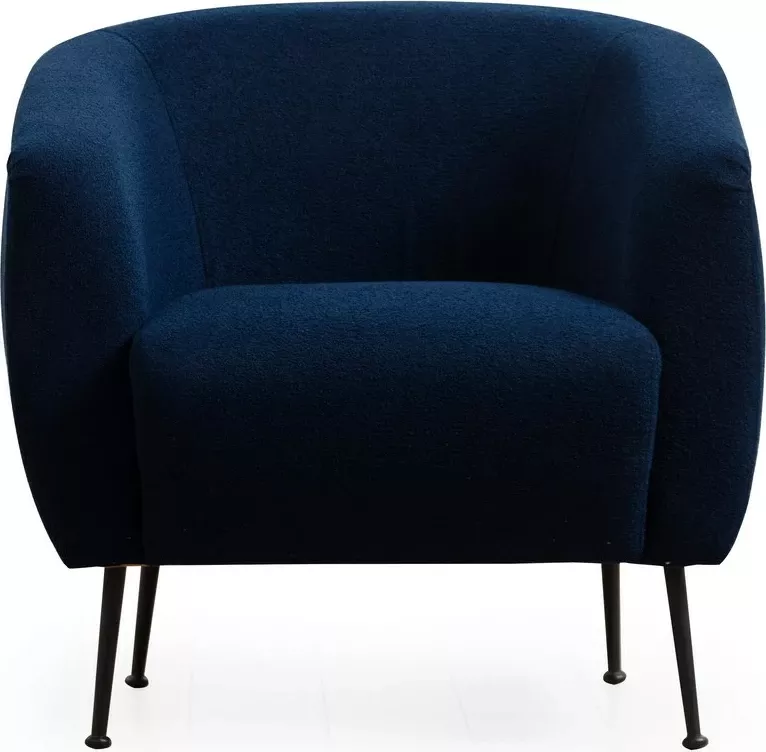 Karrige Wing Atelier del Sofa, ngjyrë e kaltër Eses