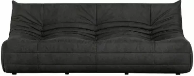 Divan treshe Atelier del Sofa, ngjyrë gri e errët, Bocek