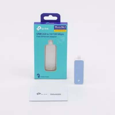Përshtatës rrjeti TP-Link UE200 Ethernet 100 Mbit/s, i bardhë