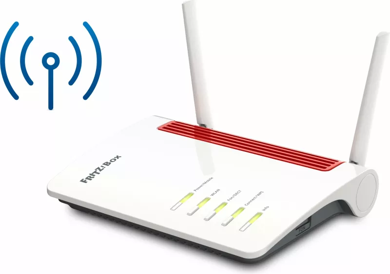Router tavoline AVM FRITZ!Box 6850 LTE, Wi-Fi 5 (802.11ac), Dual-band (2.4 GHz / 5 GHz), Ethernet LAN, 3G, Bardhë