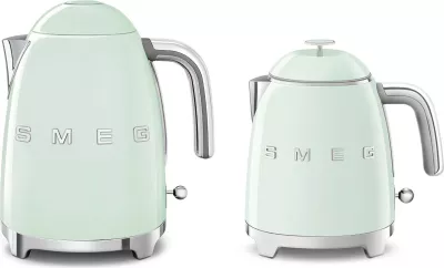 Ibrik elektrik SMEG KLF05PGEU, 0.8L, pastel jeshil