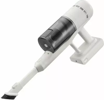 Fshesë me korrent vertikale Roborock H60 Hub 115 AW, stacion vetëzbrazës 2 L, bateri e heqshme 60 min, ekran LED, dritë jeshile, bardhë/zi