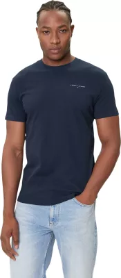 Maicë për meshkuj Tommy Hilfiger Jeans TJM Slim Linear Ches DM0DM21780, blu e errët
