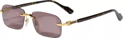 Syze dielli për meshkuj Gucci GG1221S 002, të arta [Madhësia: 56]