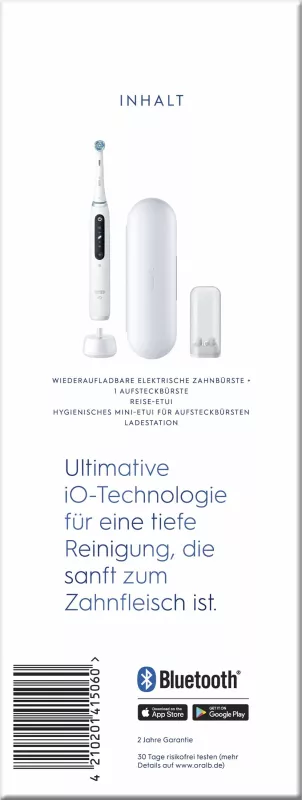 Furçë dhëmbësh elektrike Oral-B iO Series 5, 5 mënyra pastrimi, e bardhë