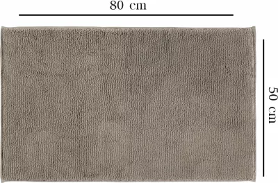 Tapet banje Mijolnir Chicago Premium, ngjyrë gri e ngrohtë, 50x80cm