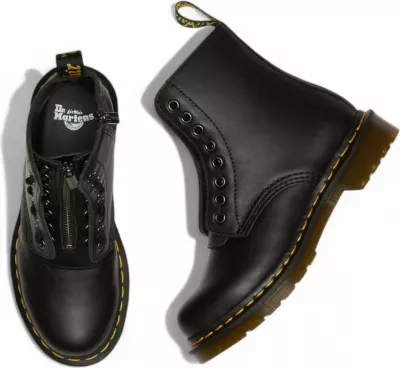 Çizme për femra Dr. Martens 1460 Pascal Frnt Zip Nappa 23863001, të zeza [Ngjyra: 37]