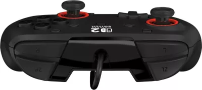 Kontroller lojërash Turtle Beach Rematch për Nintendo Switch 2, me kabllo USB 3 m, Hall-Effect, 3.5 mm, i zi