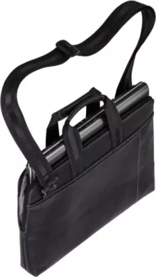çantë laptopi slim RIVACASE 8920 13.3\" PU, e zezë