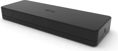 Docking station I-Tec USB 3.0/USB-C, Dual Display, 1xHDMI, 1xDVI, GLAN, 2xUSB 3.0, 4xUSB 2.0, Audio/Mic, e zezë