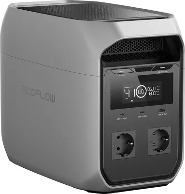 Stacion energjie portativ EcoFlow DELTA 3 Classic 1024Wh 1800W, gri