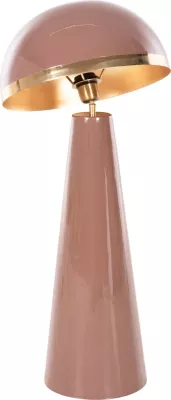 Llambë dyshemeje SMUSH FH4257.06 metalike, ngjyrë salmoni dhe ari, kapak rrotullues Φ36,5x84H cm