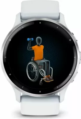 Smartwatch Garmin Venu 3 45mm, e bardhë