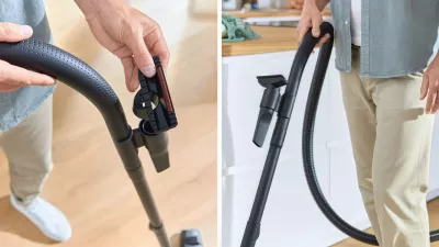 Fshesë elektrike cilindrike Bosch Serie 4 BGB38BA1, 4L, 600W, e zezë