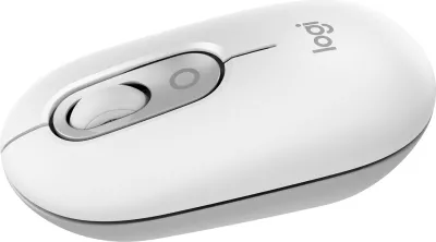 Maus Logitech POP, Optik, Bluetooth, Bardhë