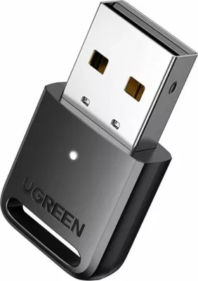 Adapter Bluetooth USB-A Ugreen CM591 (UGR5590), Bluetooth 5.3, LED, rreze 20 m, i zi