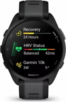 Smartwatch Garmin unisex, e zezë