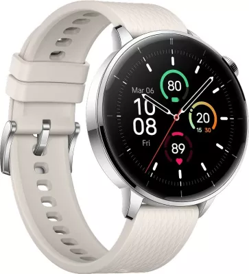Smartwatch OnePlus Watch 3 43mm, 354mAh, AMOLED, bardhë