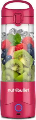 Blender portativ, NutriBullet, NBP003MA, 2000mAh 475ml, Magenta
