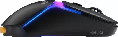 Maus Glorious Model O3 Wireless GLO-O3-WL-BLK 30000 DPI 8K RGB e zezë