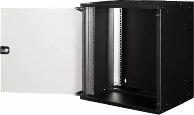Kasë rrjeti Digitus SOHO PRO 12U, 19 inç, e zezë