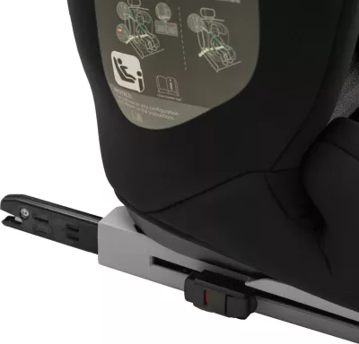 Ulëse makine për fëmijë, BABY MIX, Hero Pro Ultra i-Size, 76–150 cm, ISOFIX, e zezë