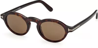 Syze dielli për meshkuj Tom Ford ARISTOTELE-02 FT1332 52J, Havana [Ngjyra: 48]