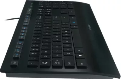 Tastierë Logitech K280e Comfort USB (SLO engraving), e zezë, OEM