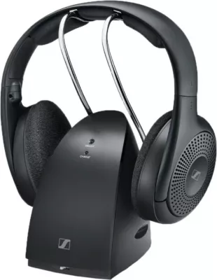 Kufje Sennheiser RS 120-W, MPN 700171, headband, kabllo 3 m, të zeza