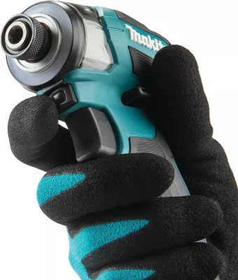 Makina goditëse Makita DTD173RTJ, 18V, 5Ah, Li-Ion, zi/kaltër