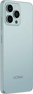 Celular HOTWAV A16 Pro Max 3/64GB 6.75" 120Hz Android 15, i gjelbër