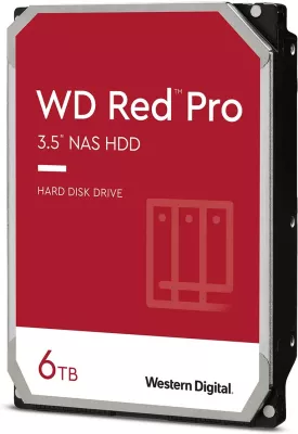 Hard disk Western Digital Red Pro, 6 TB, 7200 RPM, 256 MB, 3.5", Serial ATA