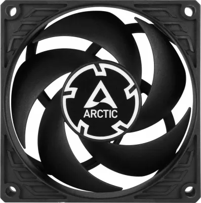 Ventilator për kasë PC Arctic P8 PWM PST 80mm 4-pin PWM, i zi