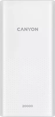 Power bank CANYON PB-2001 20000 mAh e bardhë