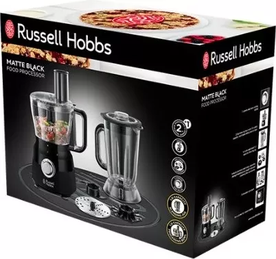 Procesor ushqimi Russell Hobbs 24732-56, 1.5L, 600W, plastikë, e zezë
