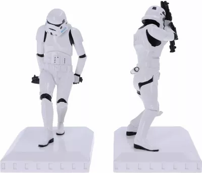 Mbajtëse librash NEMESIS NOW Stormtrooper 18.5 cm, set 2 copë, bardhë/zi