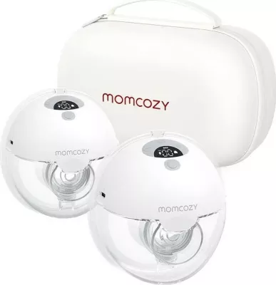 Pompa gjiri Momcozy M5, pa kabllo, e bardhë