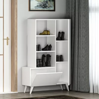 Dollap për këpucë Hanah Home, Agostina Shoes, i bardhë