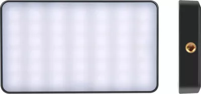 Lampë LED fotografike xhep, Puluz, PU658B, RGB 2500-9000K, 3000 mAh, 8 W, e zezë