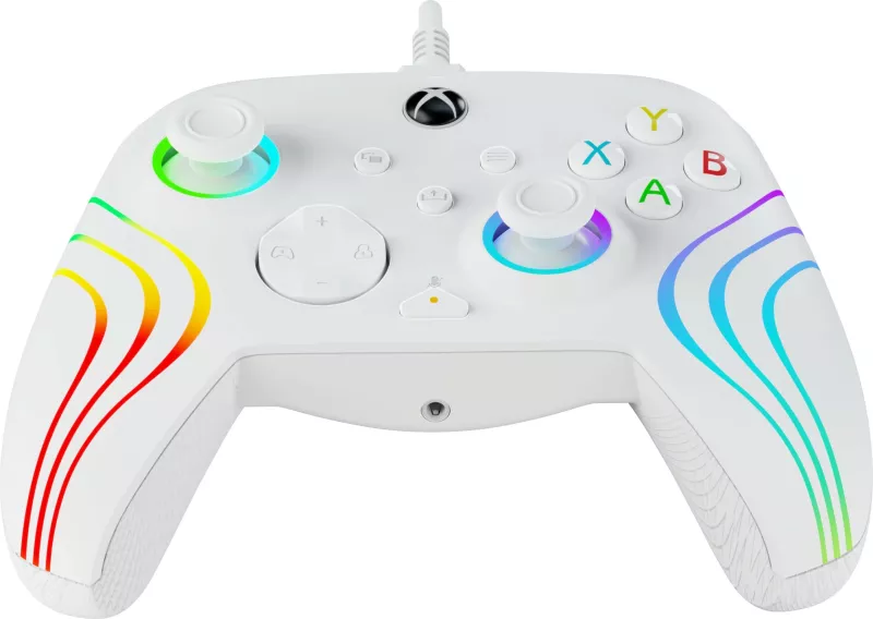 Gamepad PDP Afterglow Wave, Xbox Series X|S, PC, i bardhë