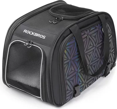 Çantë transporti për kafshë Rockbros 30140028001, 25L, e zezë