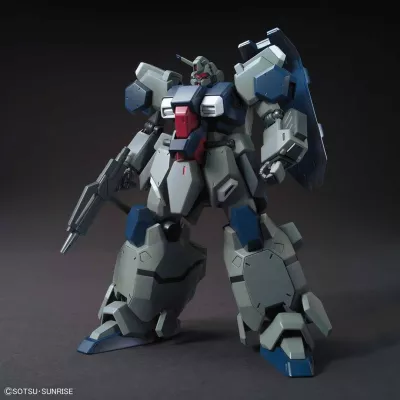Figure BANDAI Gundam HGUC 1/144 Gustav Karl (Unicorn Ver) Multikolor