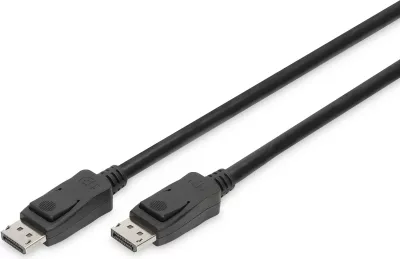Kabëll DisplayPort Digitus, 1 m, i zi