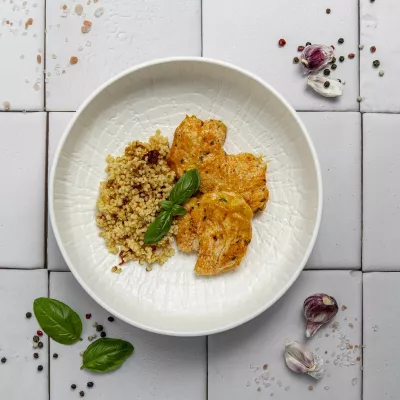 Nënfilxhan kafeje Fine Dine Nordic 140mm, i bardhë, set 6 copë