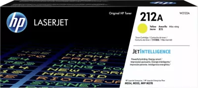 Toner, HP, 212A W2122A, rendiment 4500 faqe, e verdhë