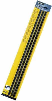 Set shirita prerës zëvendësues për prerëse letre Fellowes Electron A3/Proton A3, A3, 3 copë, të zezë