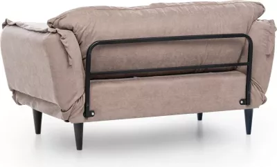 Divan-krevat dy vendësh, ngjyrë mink, Atelier del Sofa, Vino Daybed - GR121\01